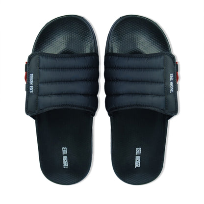 Laidback Men’s Padded Comfort Slider - Black