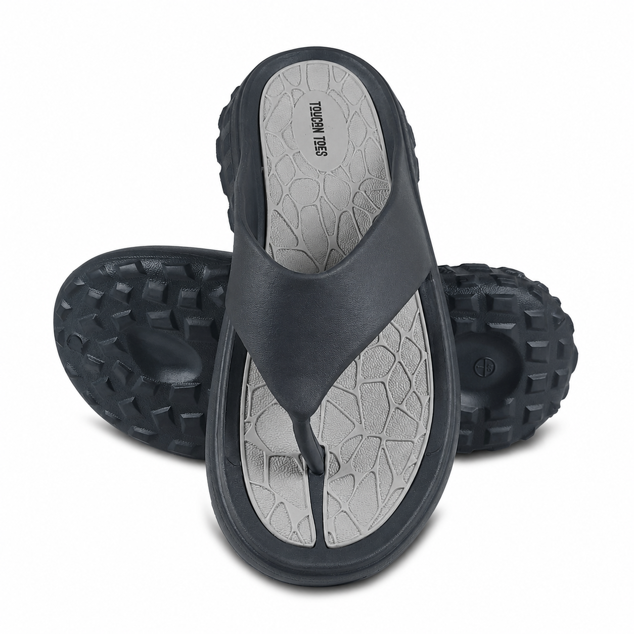 Hyper Men’s Comfort Flip-Flops - Grey