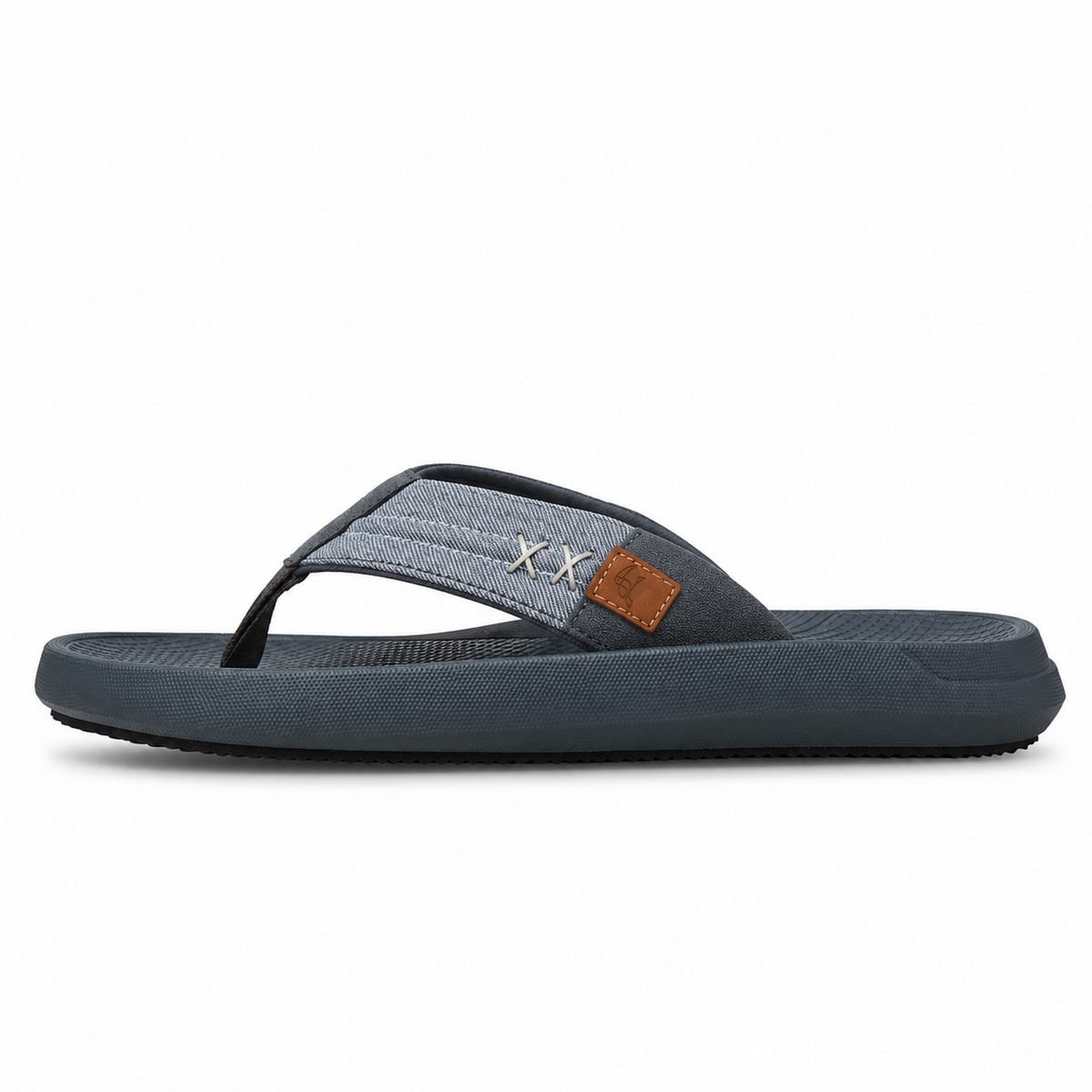 Dinero Men’s Super Soft Comfort Slippers – Grey