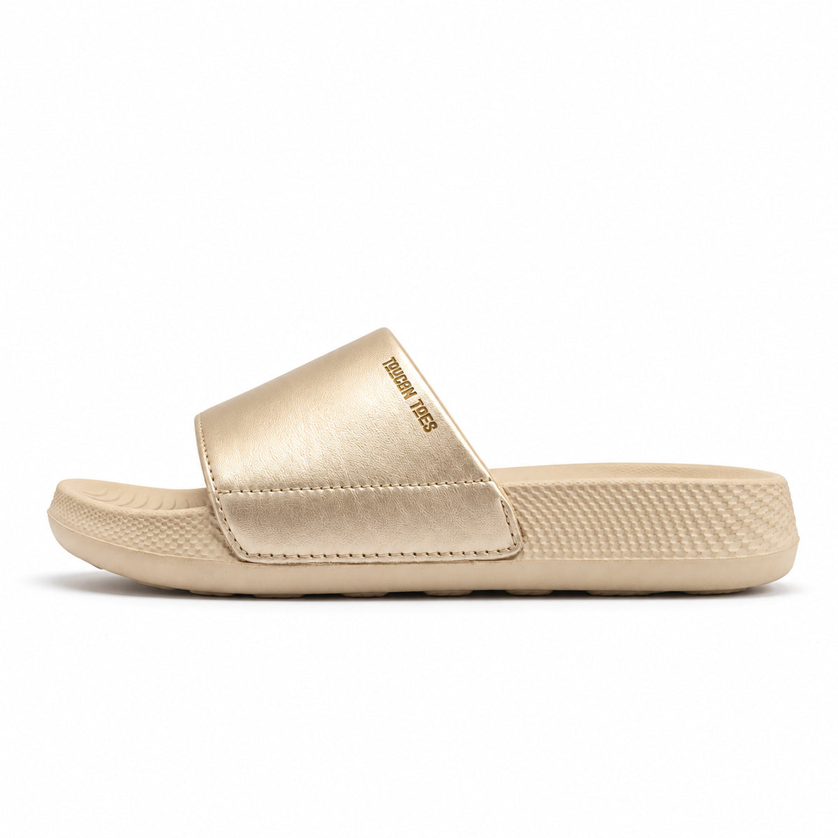 Shopie Women’s Soft Cushion Slides – Beige