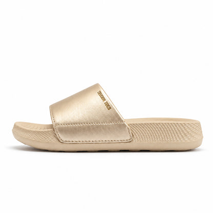 Shopie Women’s Soft Cushion Slides – Beige