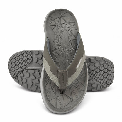 Matrix Men’s Super Soft Comfort Slippers – Grey