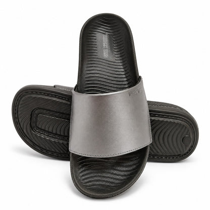 Shopie Women’s Soft Cushion Slides – Black