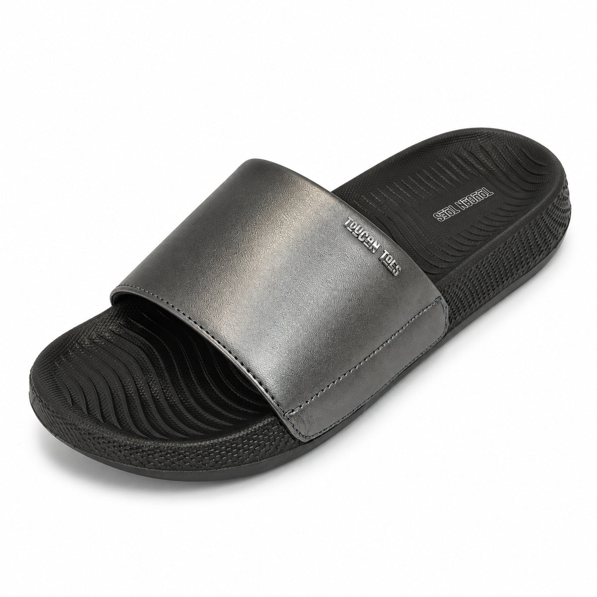 Shopie Women’s Soft Cushion Slides – Black