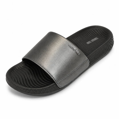 Shopie Women’s Soft Cushion Slides – Black