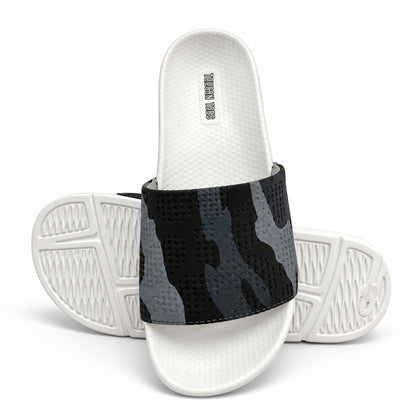 Troy Men’s Soft Cushion Camo Slider – White