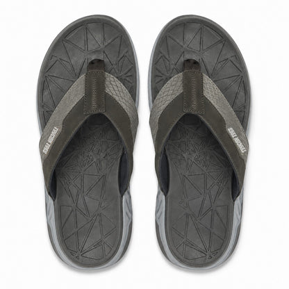 Matrix Men’s Super Soft Comfort Slippers – Grey