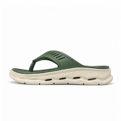 Richard Men’s Super Soft Comfort Slippers – Olive