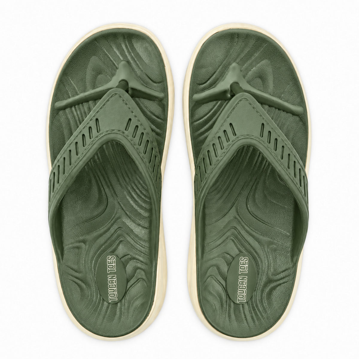 Richard Men’s Super Soft Comfort Slippers – Olive
