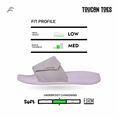 Silu Women’s Soft Cushion Slides – Lilac