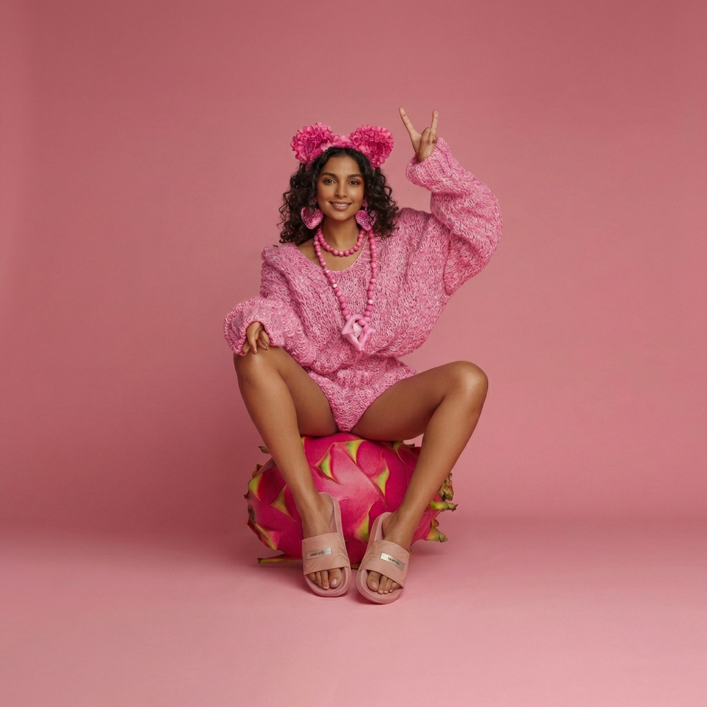 Silk Women’s Soft Cushion Slides – Peach