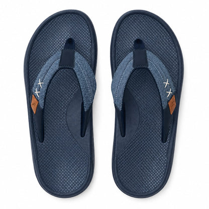 Dinero Men’s Super Soft Comfort Slippers – Navy