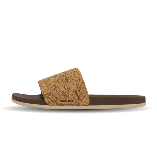Arizona Men’s Super Soft Comfort Slippers – Brown