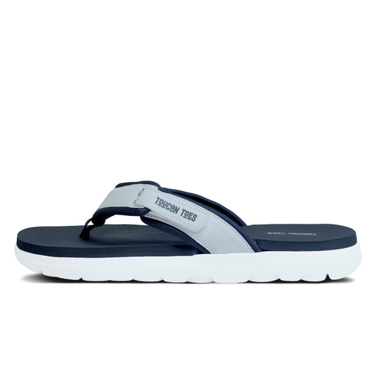 Breeze Women's Flip-Flops | Lightweight Cushion Comfort, Navy