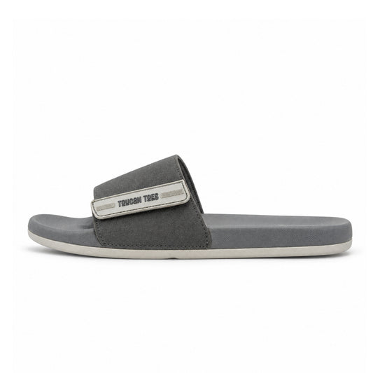 Bruce Men’s Super Soft Comfort Slippers – Grey