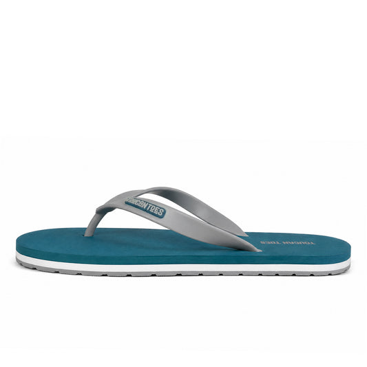 Echo Men's Flip-Flop Slippers | Classic Lightweight Comfort, Teal