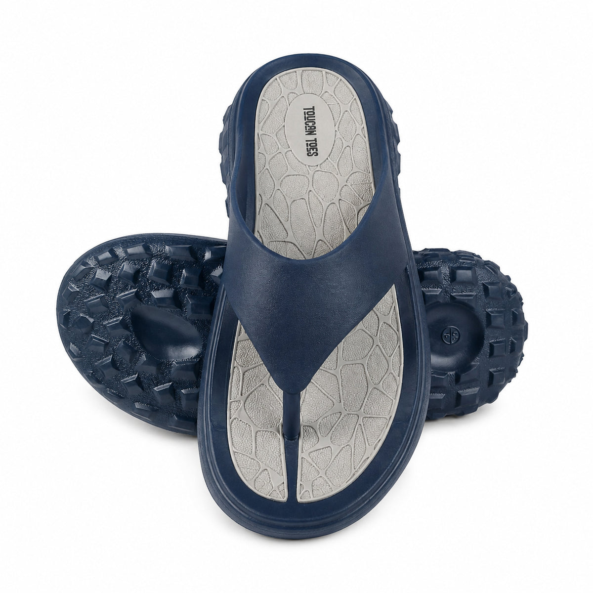 Hyper Men’s Comfort Flip-Flops - Navy