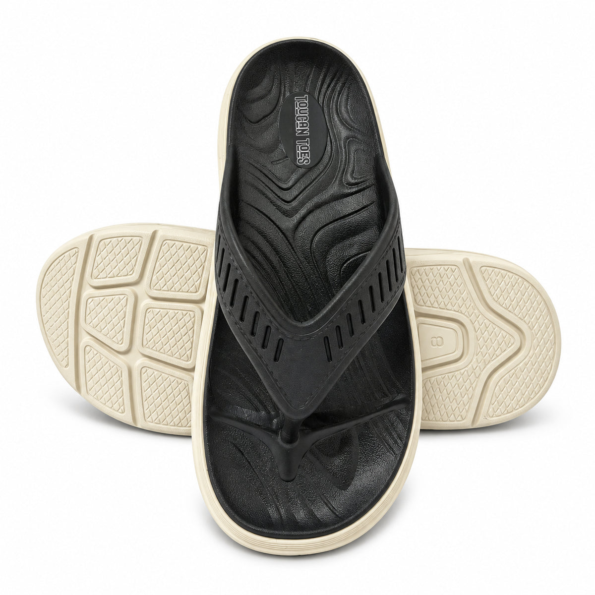 Richard Men’s Super Soft Comfort Slippers – Black