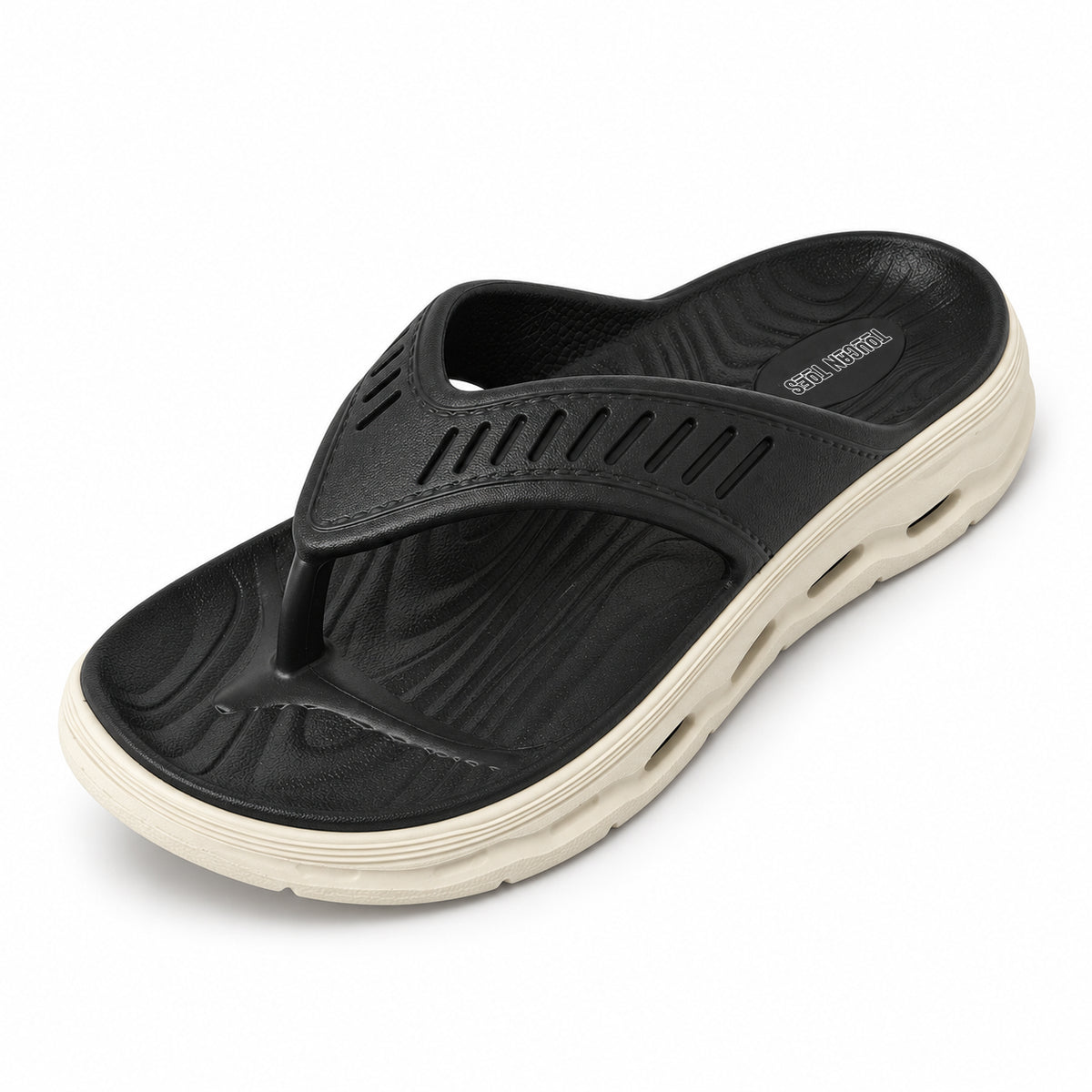 Richard Men’s Super Soft Comfort Slippers – Black