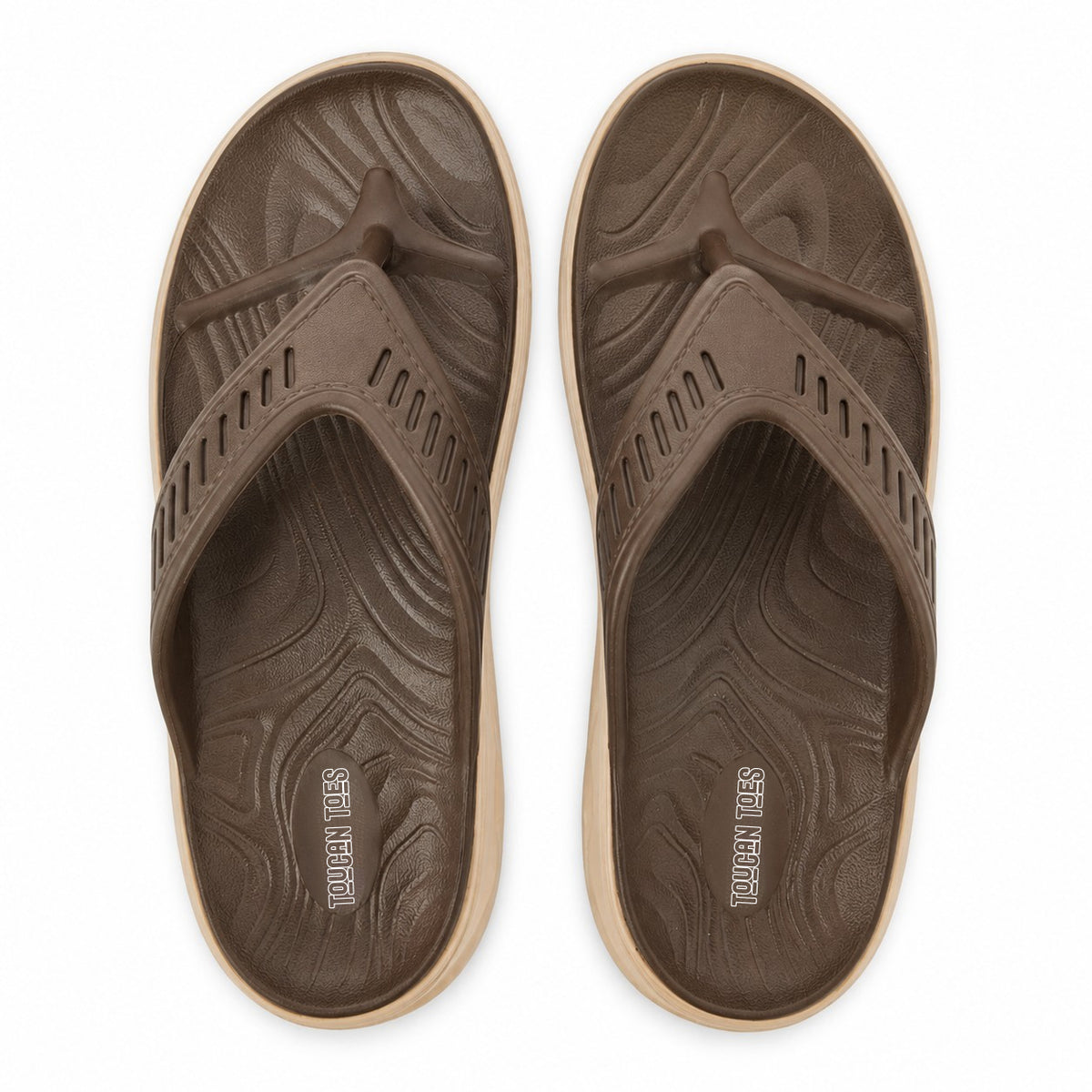 Richard Men’s Super Soft Comfort Slippers – Beige