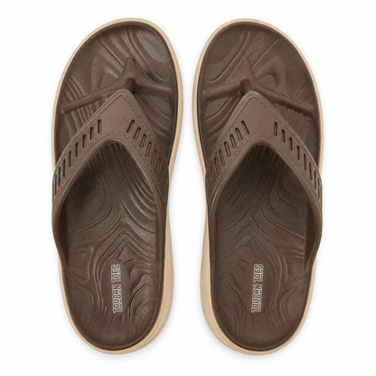 Richard Men’s Super Soft Comfort Slippers – Beige