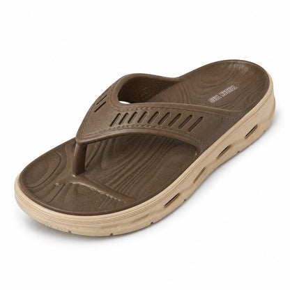 Richard Men’s Super Soft Comfort Slippers – Beige