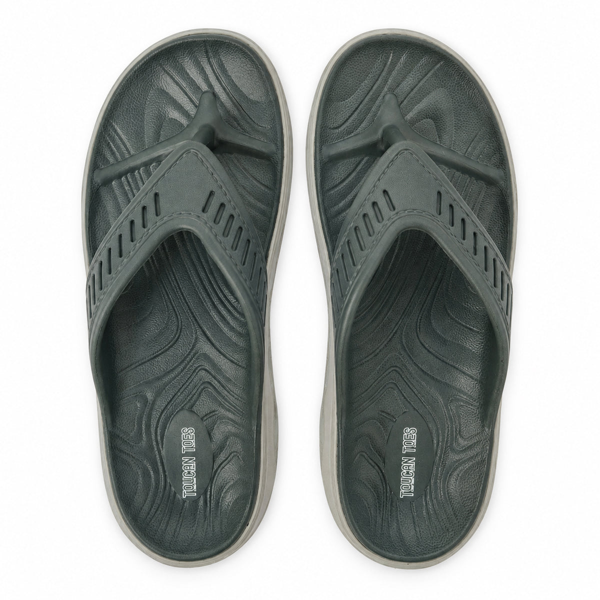 Richard Men’s Super Soft Comfort Slippers – Grey