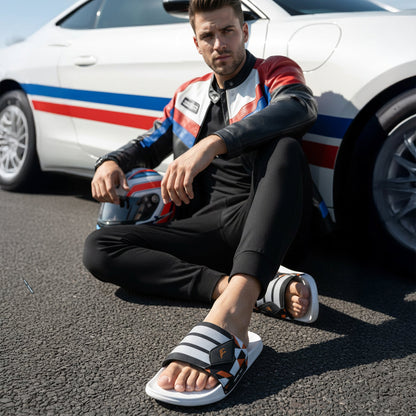 Bermuda Men’s Slides – White