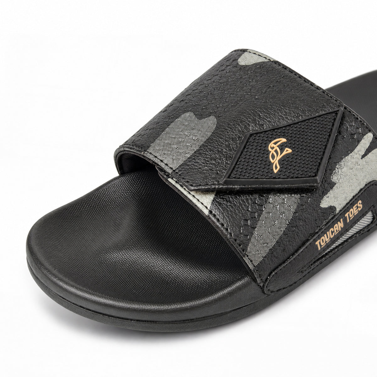 Sniper Men’s Super Soft Comfort Slide – Black