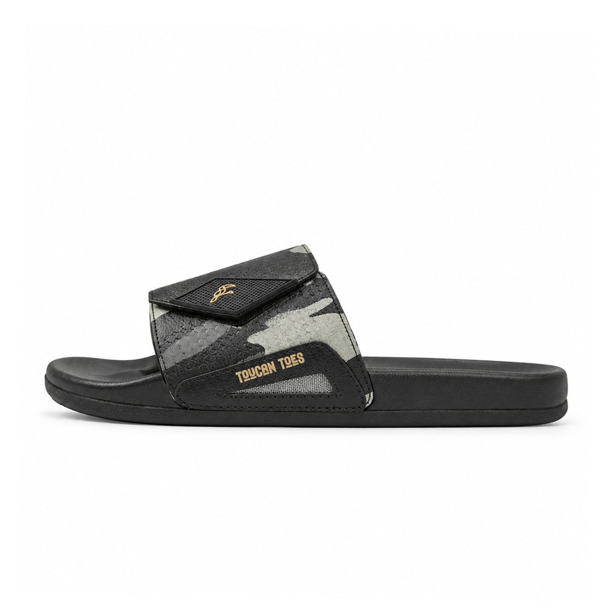 Sniper Men’s Super Soft Comfort Slide – Black