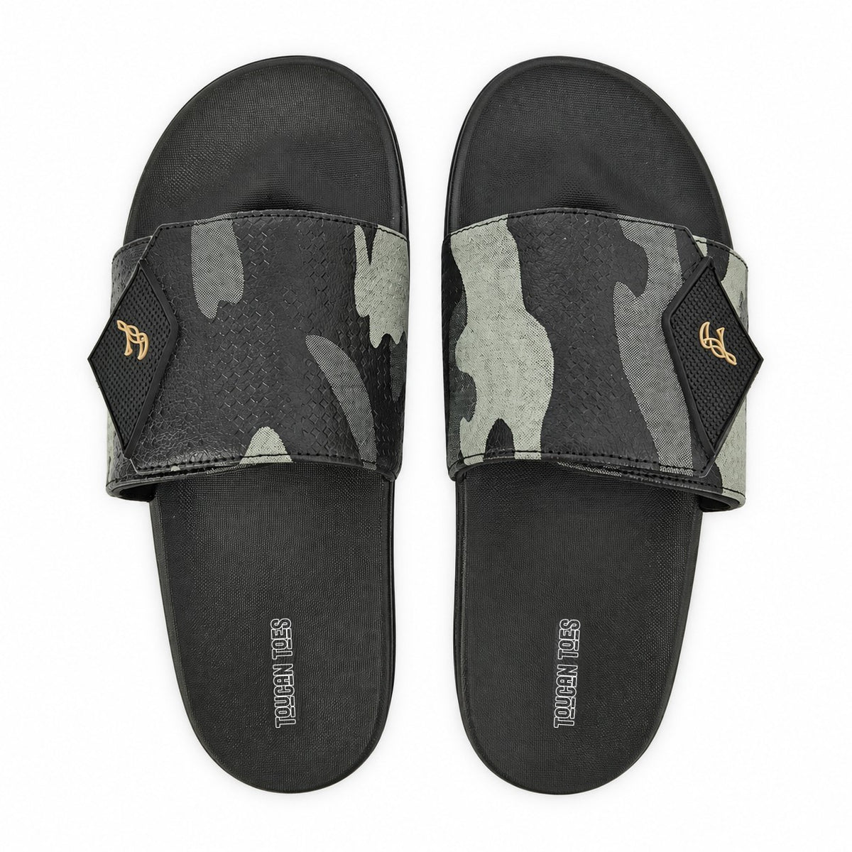Sniper Men’s Super Soft Comfort Slide – Black