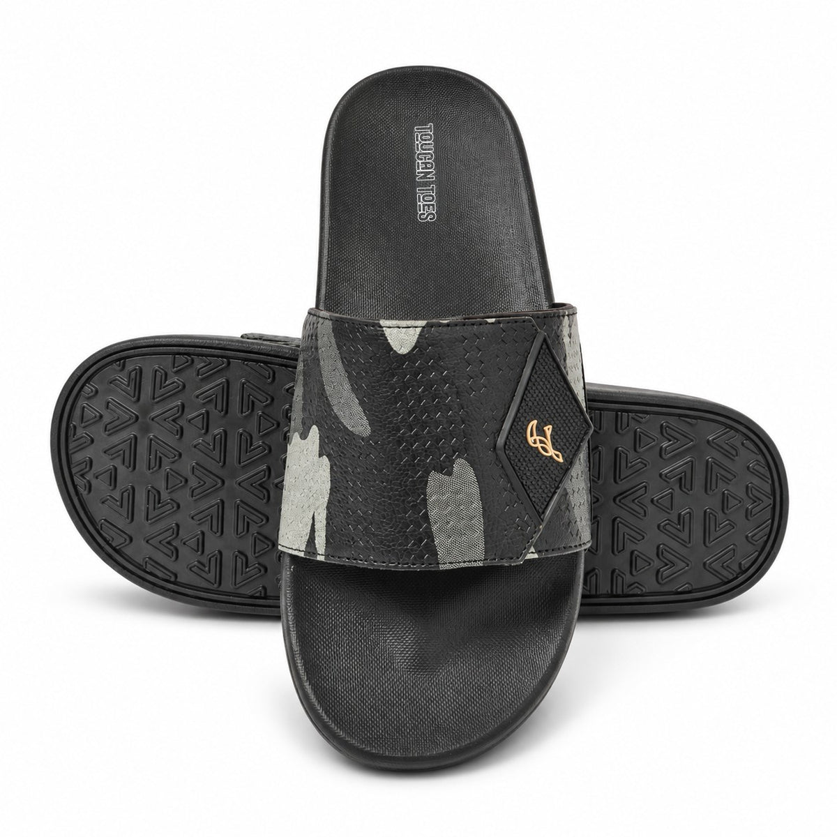 Sniper Men’s Super Soft Comfort Slide – Black