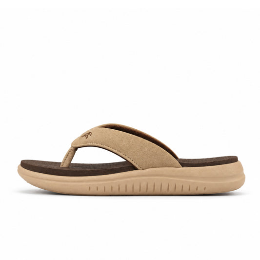 Ziva Women’s Comfort Flip-Flops – Beige