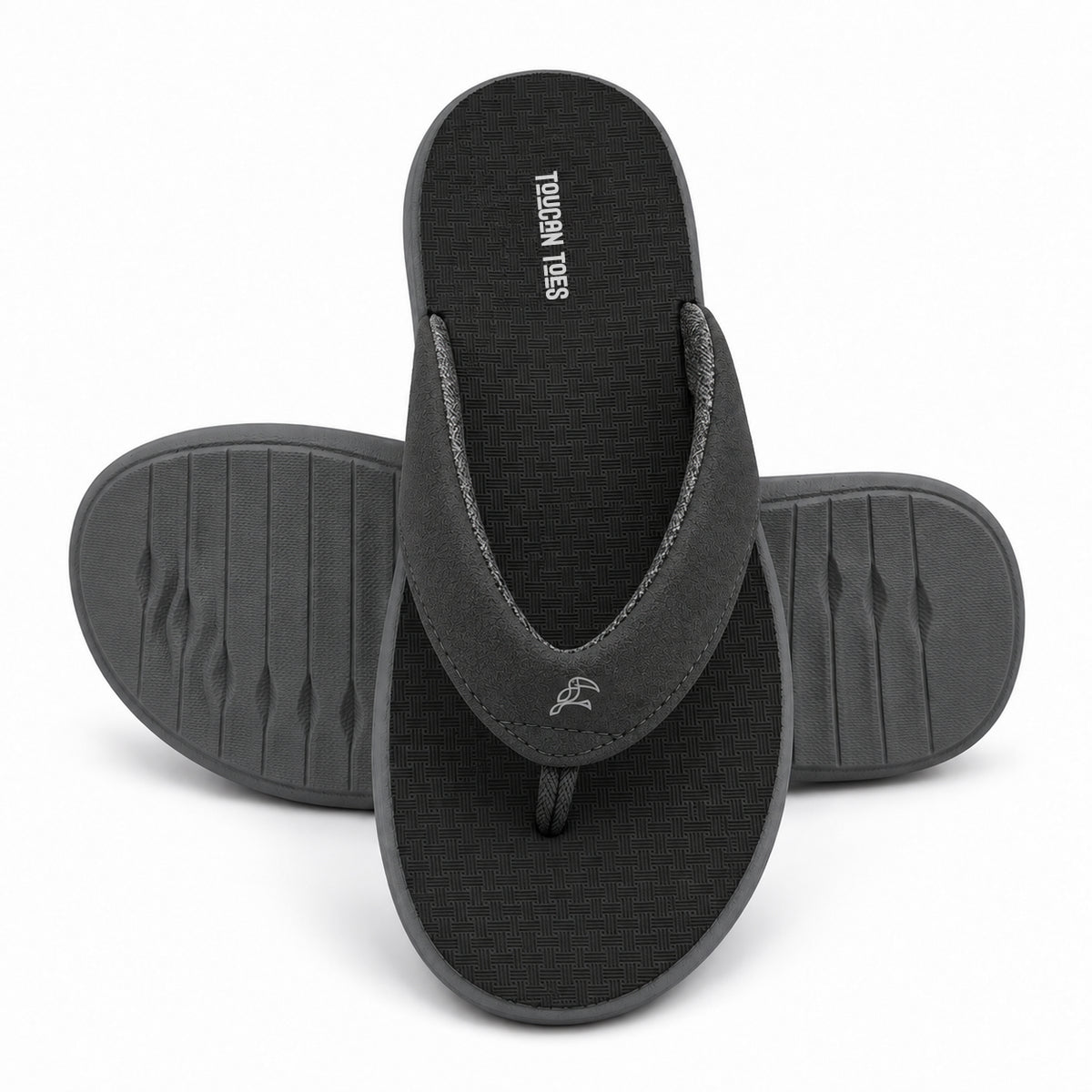 Ziva Women’s Comfort Flip-Flops – Grey